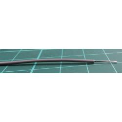 Wire, FLRY-B, 1x1mm2, stranded, Cu, PVC, grey, 60V, 100m, Class: 5