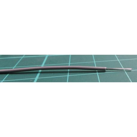 Wire, FLRY-B, 1x1mm2, stranded, Cu, PVC, grey, 60V, 100m, Class: 5