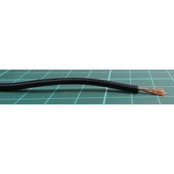 Zapojovací vodič plocha průřezu 1mm2, prameny vodičů: 32/0,2 mm, Černá, 1 kV DC, 600 V AC18 AWG RS PRO UL1015, wire 167