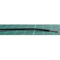 22AWG, 0,34 mm2, Stranded, 7/0.25mm, Black, 250V, IEC 60332-10