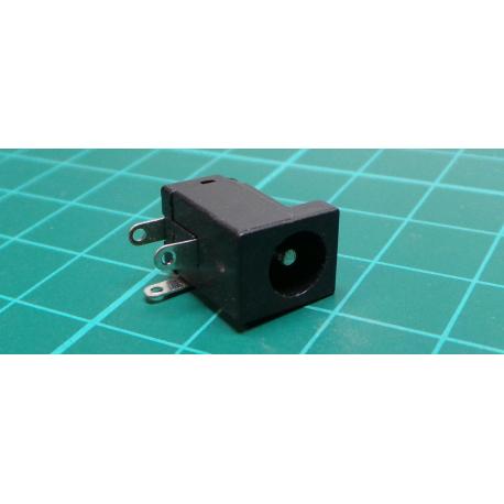 PSU Socket, Male, 2.1 mm, PCB mounting * New Photo
