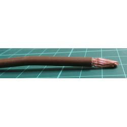 Zapojovací vodič plocha průřezu 10 mm², prameny vodičů: 72/0,4 mm, Hnědá, 600 V / 1000 V 100m H07V2-K 8 AWG RS PRO, wire 218