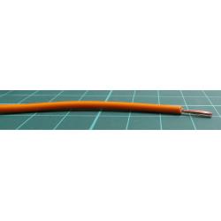 Kabel do panelů plocha průřezu 1mm2, typ kabelu: Podle tří norem, prameny vodičů: 32/0,2 mm, Oranžová, 1 kV DC, 600 V, wire141