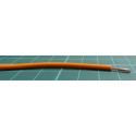 17AWG, 1mm2, Stranded, PVC, 105deg, Tri Rated, Orange