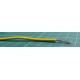 Přístrojový kabel plocha průřezu 0,75 mm², prameny vodičů: 24/0,2 mm, Žlutá, 1 kV 18 AWG RS PRO BS4808, wire 050