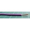 17AWG, 1mm2, Stranded, PVC, 105deg, Tri Rated, Purple