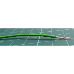 Zapojovací vodič plocha průřezu 0,22mm², prameny vodičů: 7/0,2 mm, Zelená, 300 V 24 AWG RS PRO BS3G210, Wire143 and Wire144