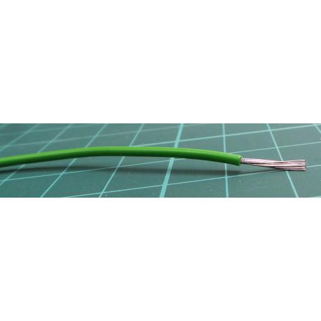 Zapojovací vodič plocha průřezu 0,22mm², prameny vodičů: 7/0,2 mm, Zelená, 300 V 24 AWG RS PRO BS3G210, Wire143 and Wire144
