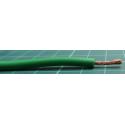 17AWG, 1mm2, stranded, 258/0.07mm, Green, PVC, FlexiVolt-2V, Double Insulated, Test Lead Wire