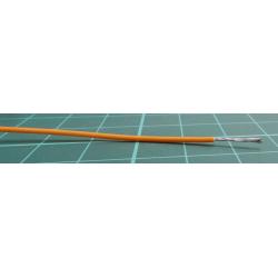 Zapojovací vodič plocha průřezu 0,22mm², prameny vodičů: 7/0,2 mm, Oranžová, 600 V 24 AWG RS PRO BS3G210, wire136
