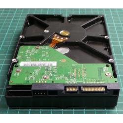 Complete Disk, PCB: 2060-701537-004 Rev A, WD RE3, WD5002ABYS, WD5002ABYS-02B1B0, 500GB, 3.5", SATA