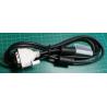 DVI plug to DVI plug, 1.6m