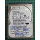 Complete Disk, PCB: G002587-0A, TOSHIBA, MK3256GSY, HDD2E67 F VL01 T, 320GB, 2.5", SATA