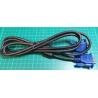 VGA Plug to VGA Plug (M-M), 1.7m