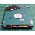 Complete Disk, PCB: G002825A, TOSHIBA, MK2576GSX, HDD2J95 C SL01 B, 250GB, 2.5", SATA