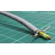 7 Core, 0.22mm2, Screened, Black, Farnell 244-0029, per meter