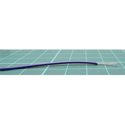 Zapojovací vodič plocha průřezu 0,22mm², prameny vodičů: 7/0,2 mm, Fialová, 300 V 24 AWG RS PRO BS3G210, wire056