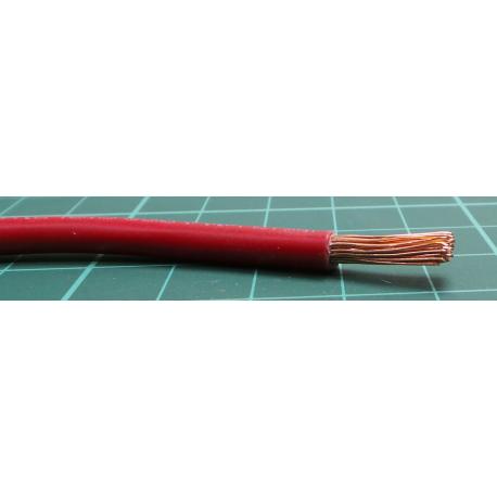 Wire, FlexiVolt-2V,Flexivolt®, stranded, Cu, 1mm2, PVC, double, red, wire241