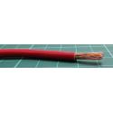 17AWG, 1mm2, stranded, 258/0.07mm, Red, PVC, FlexiVolt-2V, Double Insulated, Test Lead Wire
