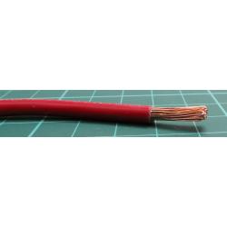 Wire, FLRY-B, 1x2.5mm2, stranded, Cu, PVC, red, 60V, 500m, Class: 5, wire238