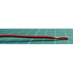 Wire, FLRY-B, 1x1.5mm2, stranded, Cu, PVC, red, 60V, 500m, Class: 5, wire235