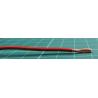 Wire, FLRY-B, 1x1.5mm2, stranded, Cu, PVC, red, 60V, 500m, Class: 5, wire235