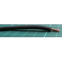 17AWG, 1mm2, stranded, 258/0.07mm, Black, PVC, FlexiVolt-2V, Double Insulated, Test Lead Wire