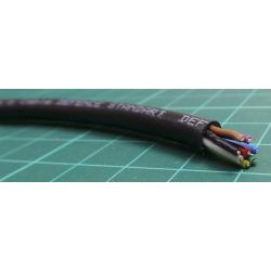 Defence Standard 61-12 Part 4 Series, BS6746 Type 6, Multicomp Pro, PP000281, Black, wire111