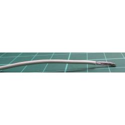 Přístrojový kabel plocha průřezu 0,75 mm², prameny vodičů: 24/0,2 mm, Bílá, 1 kV 18 AWG RS PRO BS4808, wire182