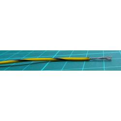 BS 4808 Part 2 Class 2, DEF 61-12 Part 6 Type 2, 1000V RMS, 2439871, PP000123, Yellow/Black, Wire069