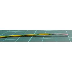 BS 4808 Part 2 Class 2, DEF 61-12 Part 6 Type 2, 1000V RMS, 2439841, PP000093, Green/Yellow, Wire101