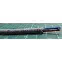 2 Core, 1mm2, Mains Flex, Olflex Classic 100 YY/1.0/2C/CC, Grey, per meter