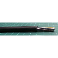 3185Y-1MMBLK100M, 1333142, Farnell, Pro Power, Black, Wire247