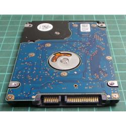 Complete Disk, PCB: 220 0A90351 01, HTS725050A7E630, HGST, Z7K500-500, P/N: 0J26145, 500GB, 2.5", SATA