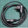 1.8m, IEC connector to R/A Euro Plug, Kettle lead