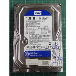 USED, Hard Disk, WD10EZEX, WD Blue, WD10EZEX-60ZF5A0, Desktop, SATA ,1TB