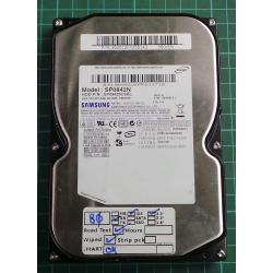 USED, Hard Disk, SAMSUNG, SP0842N, P/N: 352012FP256143, Desktop, IDE, 80GB