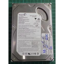 USED, Hard Disk, Seagate, Barracuda 7200.9, ST3802110A, P/N: 9BD011-301, Firmware: 3.AAD, Desktop, IDE , 80GB