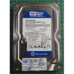USED, Hard Disk, WD5000AAKS, WD Caviar, WD5000AAKS-08V0A0, Desktop, SATA, 500GB