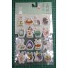 Pack of Stickers, Easter Rabbits