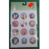 Pack of Stickers, Easter Rabbits