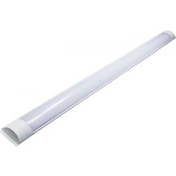Lineární svítidlo LED 36W 1200x75x25mm denní bílé, černá barva, QTEC
