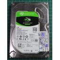 USED, Hard Disk, Seagate, Barracuda, ST1000DM010, P/N: 2EP102-500, Firmware: CC43, Desktop, SATA , 1TB