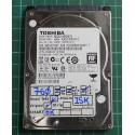 USED, Hard Disk, TOSHIBA, MQ01ABD075, AAH AA00/AX001C, Laptop, SATA, 750GB