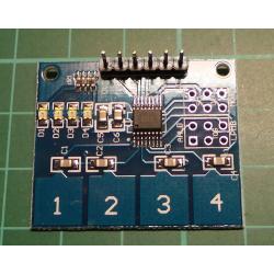 TTP224 4-way Capacitive Touch Switch Module Digital Touch Sensor For Arduino UU