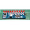 NE555+CD4017, Flowing Light LED Module Kit