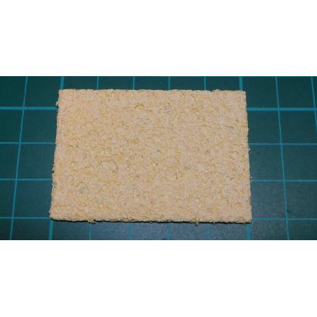  Soldering Iron Replacement Sponges Welding Cleaning Pads Yellow 50mmx35mm