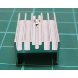 TO-220 Aluminum Heat Sink 15x10x20mm for Transistors