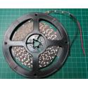 LED reel 8mmx5m, Red, 60xLEDs/m, IP20