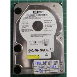 USED, Hard Disk, WD4000AAJB, WD Caviar, WD4000AAJB-00UHA0, Desktop, IDE, 400GB